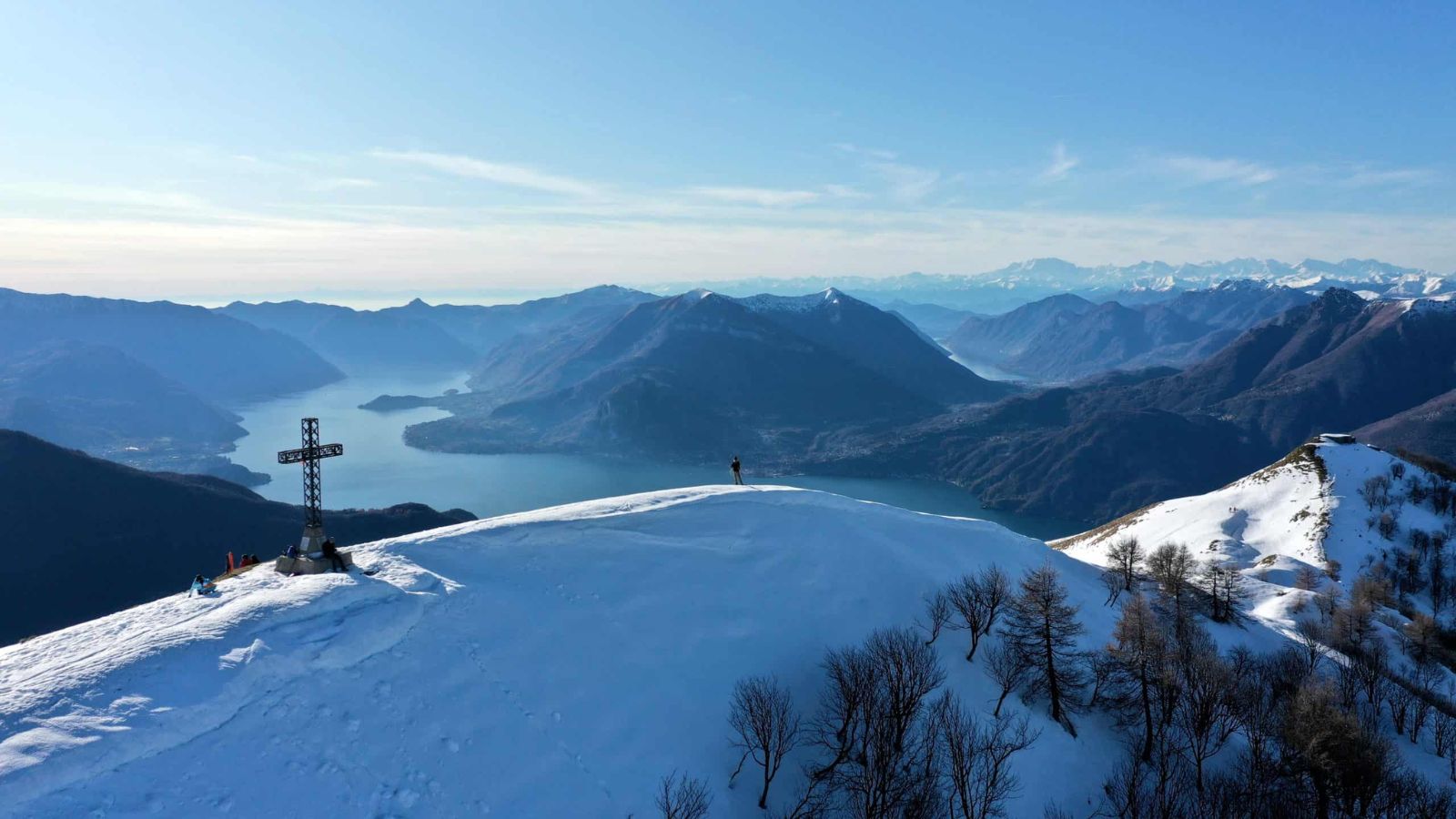 lago di como e croce di giumello