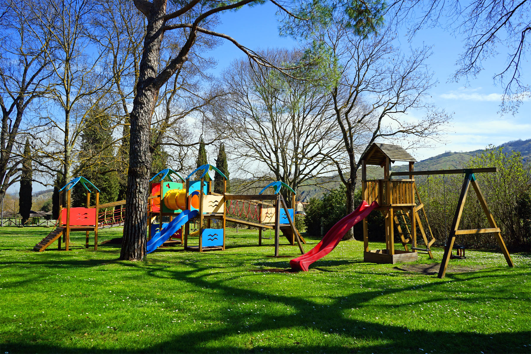 playground at Alpe Giumello