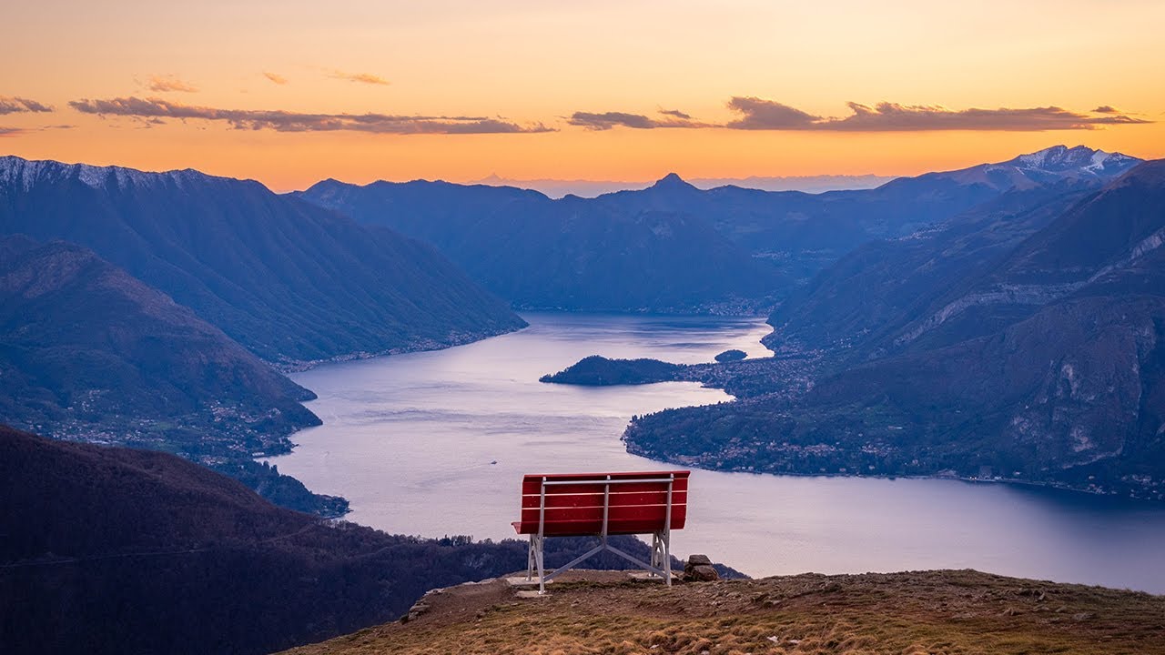 il terrazzo sul lago di como